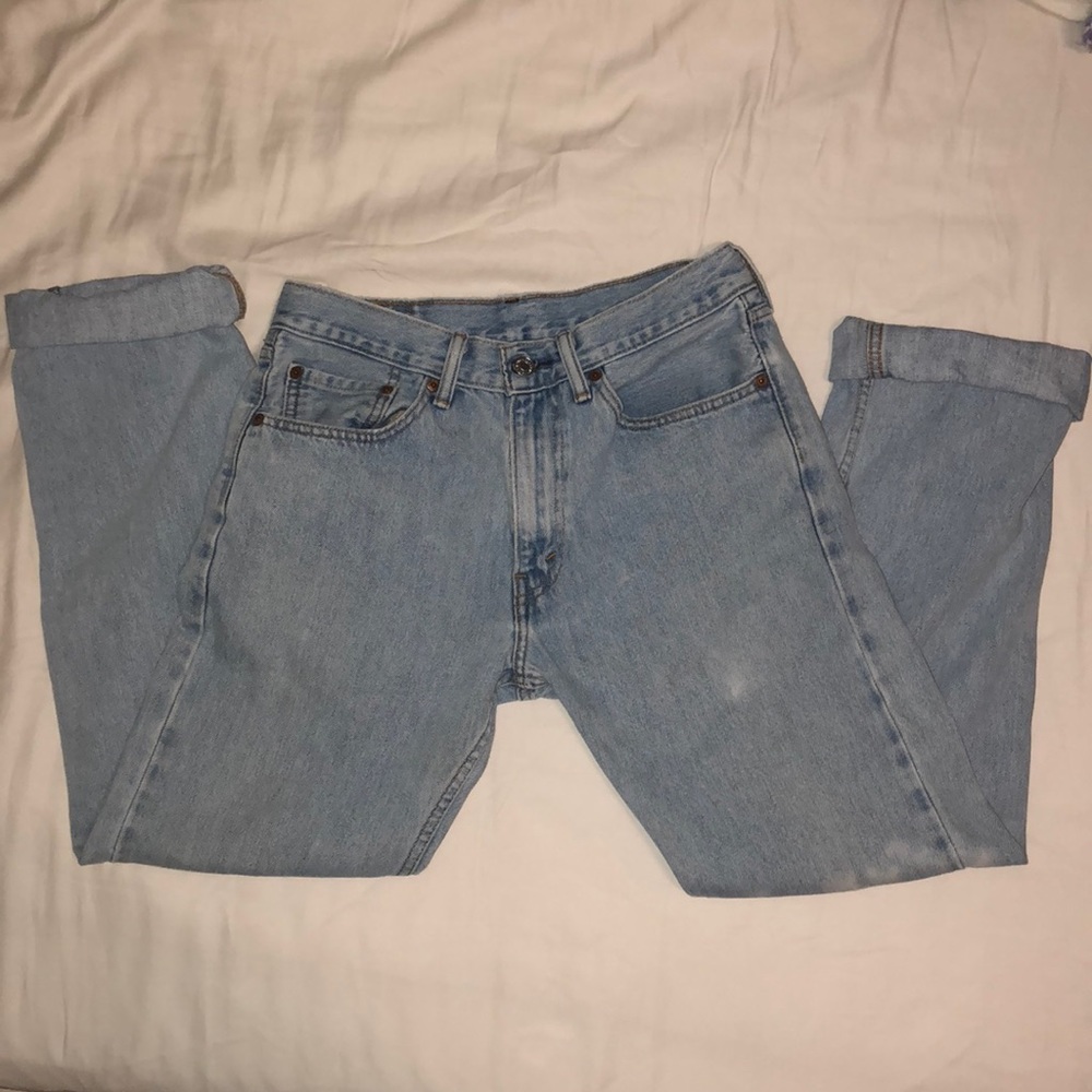 Levis distressed jeans